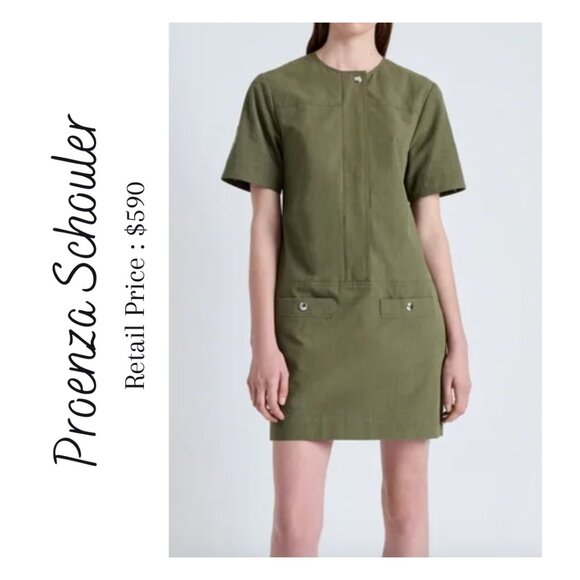 NWT Proenza Schouler Watson Fall Essential Dress Size 6 - Picture 1 of 7